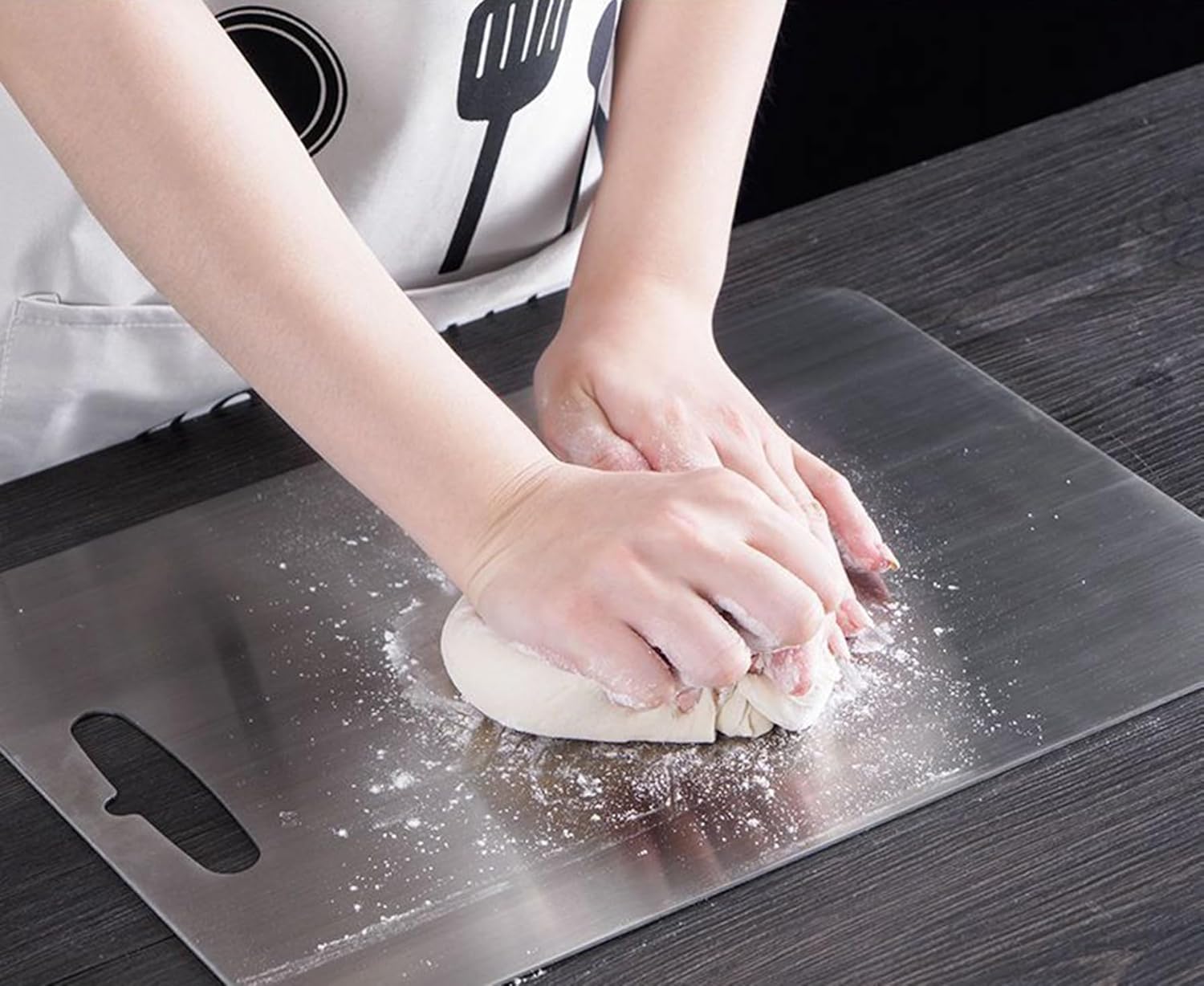 Titanium Cutting Board, New Upgrade Pure Titanium Cutting Boards for Kitchen,Food Grade 316