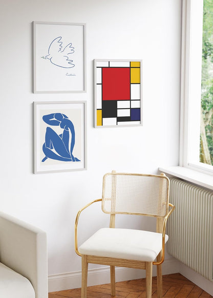 HAUS AND HUES 18x24 White Metal Picture Frames - Features Premium Aluminum, Vertical & Horizontal