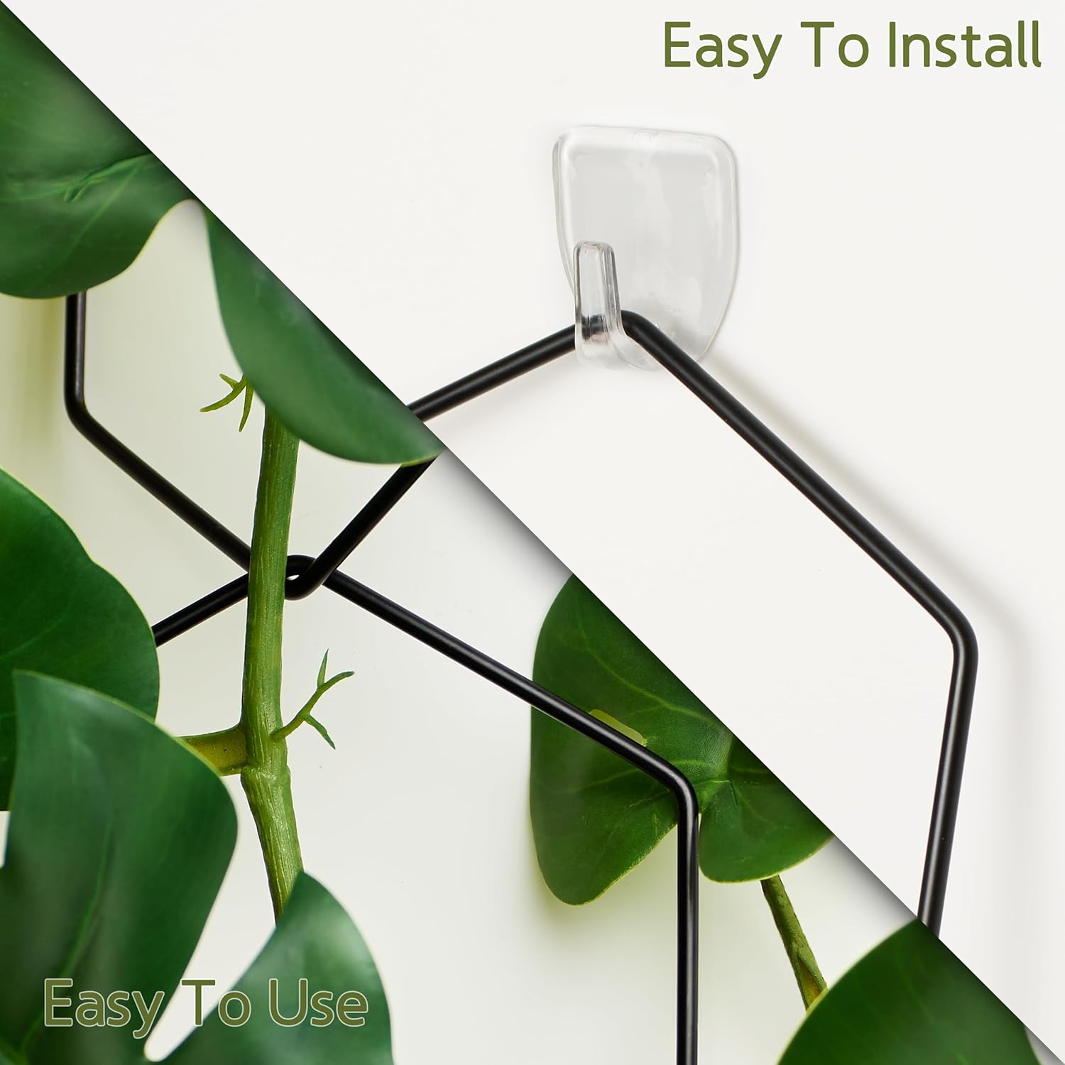 Chain Trellis for Climbing Plants - Indoor & Outdoor House Plant Accessories for Monstera, Pothos