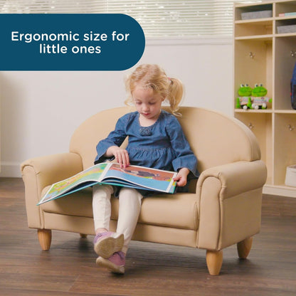 Children's Factory As We Grow Toddler Sofa, Flexible Seating for Daycare or Preschool, Kids Reading