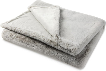 Nuzzie Snuggle Luxe Premium Soft Eco-Conscious Cozy Throw Blanket for Perfect Comfort - Earl Grey
