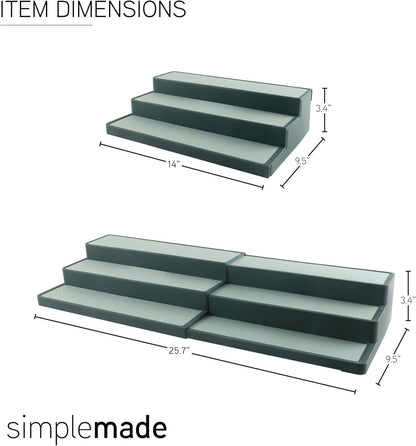 SIMPLEMADE 3-Tier Spice Rack Organizer - Versatile Storage Shelf for Kitchen, Bathroom, Bedroom &