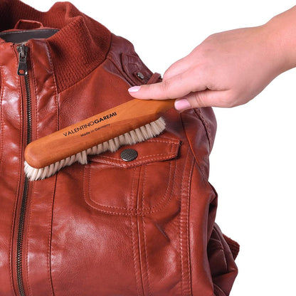 Valentino Garemi Ultra-Fine Fabric Textile Cleaning Brush | Dandruff, Dust, Pet Hair Remover for