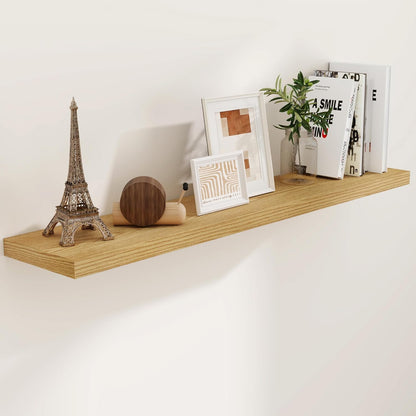 Floating Shelves 55 Inch Long, 55"W x 9"D Wall Shelf Invisible Bracket, 9 Inch Deep Floating Shelf