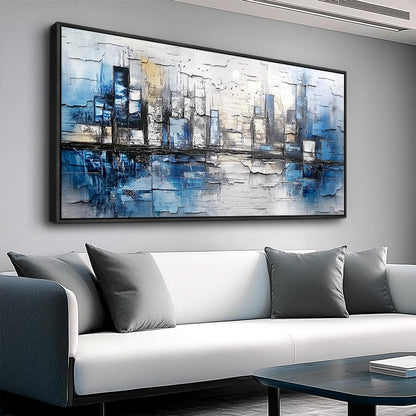 ZUITINGHUA Large Black Framed Wall Decor For Living Room Canvas Wall Art For Office Modern Wall