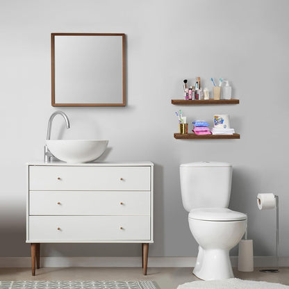 Sorbus Floating Shelves for Wall, Bathroom Shelves Wall Mounted for Kitchen, Bedroom, Bathroom