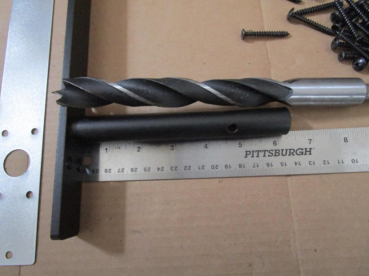 Heavy-Duty Floating Shelf Bracket, Hidden Shelf Bracket for Mantel, if Installed on Studs, Maximum