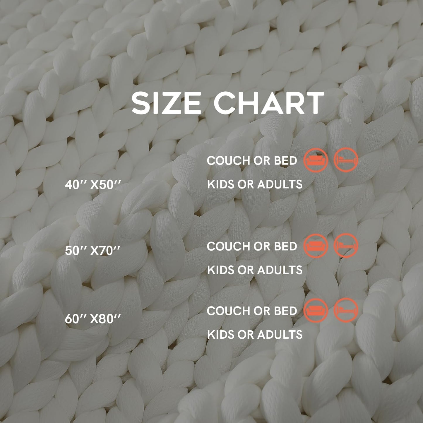 YnM Cooling Chunky Throw Blanket, Medium-Weight, Hand Knitted, Skin Friendly, Ventilated and