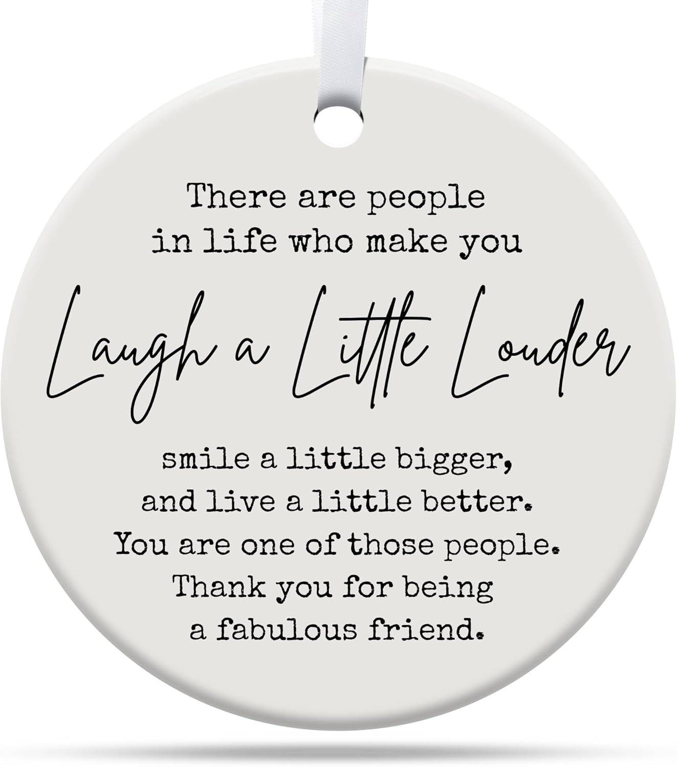 Friendship Gifts for Women, Best Friend, Funny, Work Besties, Sister, Friend Ornaments for Women