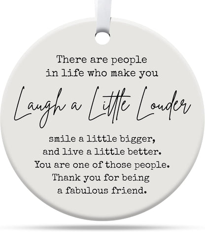 Friendship Gifts for Women, Best Friend, Funny, Work Besties, Sister, Friend Ornaments for Women