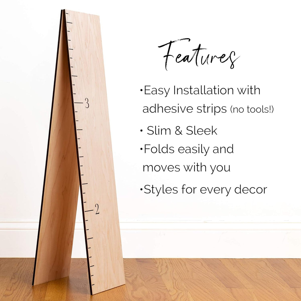 Wood Growth Chart for Wall - Growth Chart Wood Growth Chart for Kids Wooden Ruler Growth Chart