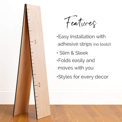 Wood Growth Chart for Wall - Growth Chart Wood Growth Chart for Kids Wooden Ruler Growth Chart