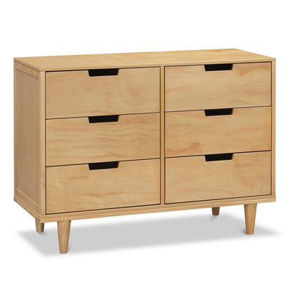 DaVinci Marley 6-Drawer Dresser for Nursery - Wooden Double Chest of Drawers for Kids, Boys & Girls