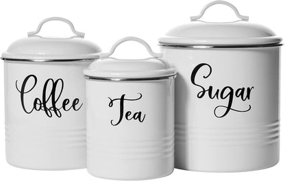Home Acre Designs Food Storage Containers Set with Lids, Farmhouse Home Kitchen Decor Rustic