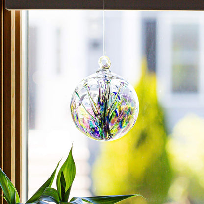Luke Adams Handmade Glass Gazing Balls for Garden on Clearance – Hand Blown Glass Gazing Ball for