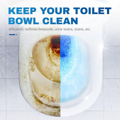 Vacplus Toilet Bowl Cleaners - 3 Pack, Krazy Clean Automatic Long-Lasting Toilet Cleaner Bottles