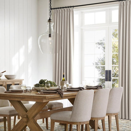 Short Black Out Curtains 48 Inch Long for Bedroom 48 Inch Length Window Treatments, Blackout Linen