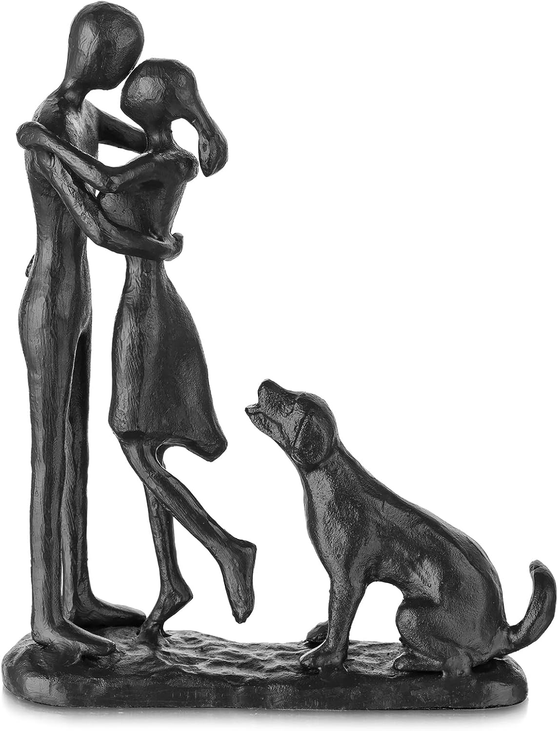 Sziqiqi Anniversary Iron Gifts for Her - Couple Love Sculpture Anniversary Iron Gift for Couple