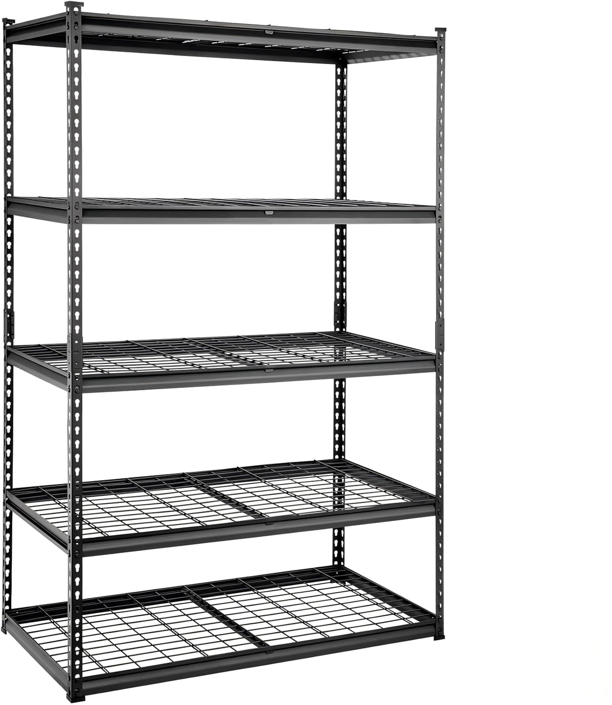 Towallmark Heavy Duty Storage Shelves 48 * 18in, 5 Tier Garage Storage Shelving, Adjustable Metal