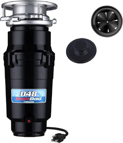 Waste Maid 10-US-WM-048-3B Garbage Disposal Anti-Jam Stainless Steel Food Waste Grinding System
