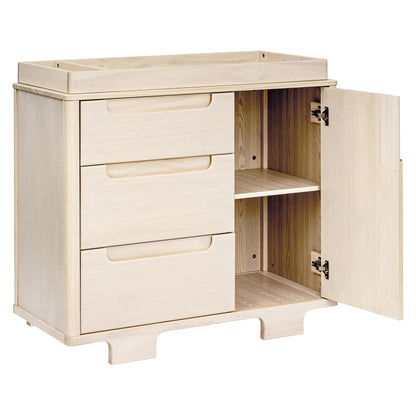 Babyletto Yuzu 3-Drawer Dresser in Washed Natural, Greenguard Gold Certified