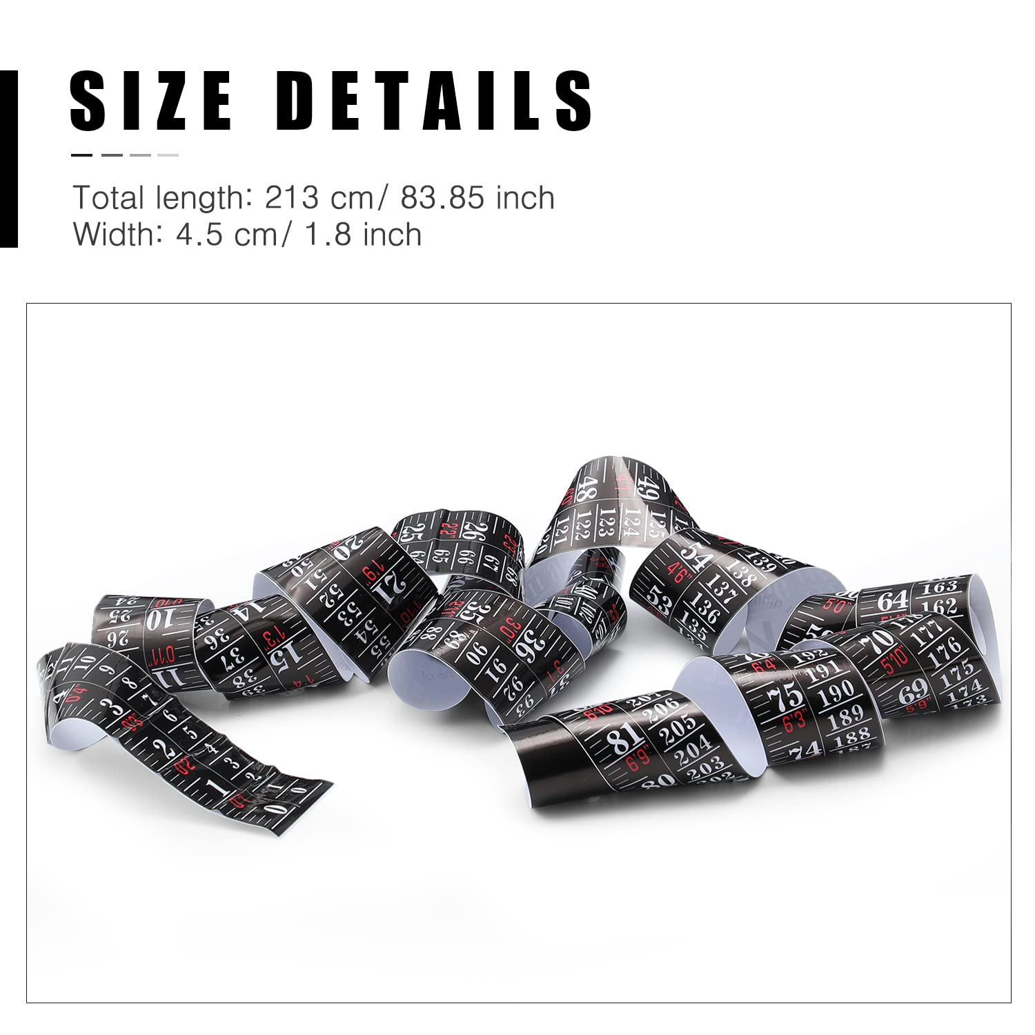 Tatuo Growth Chart Wall Labels Height Indicator Tape Ruler Growth Chart Decor Height Indicator