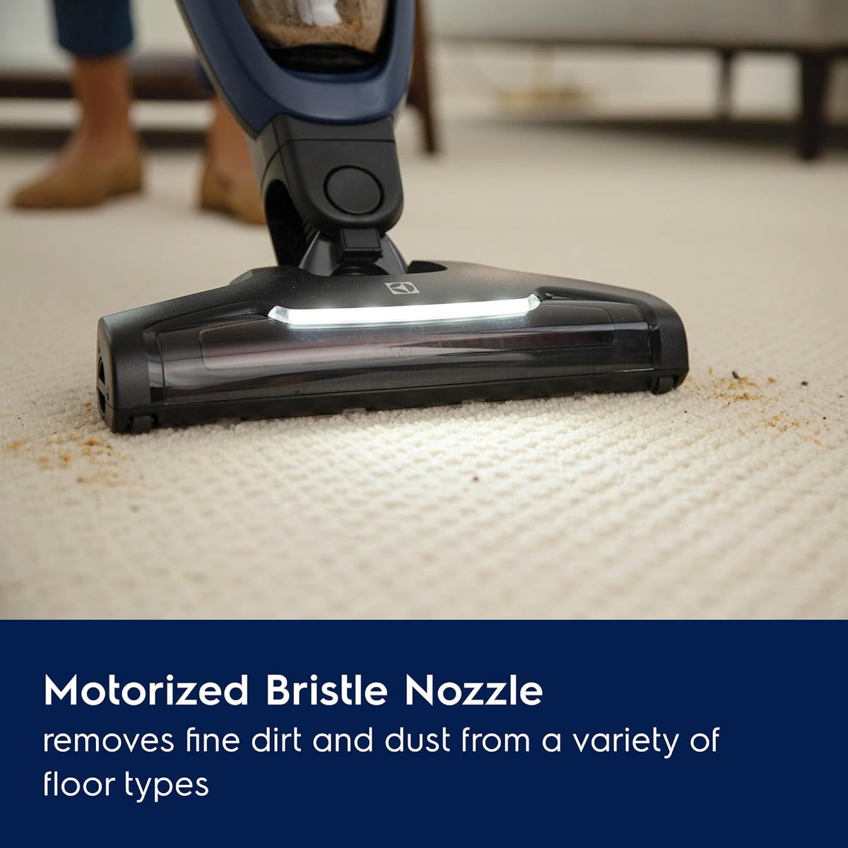 Electrolux WellQ7 Cordless 2-in-1 Vacuum with High Suction Power and 5-Step Filtration System
