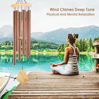 Wind Chimes Outdoor Large Deep Tone, 36 Inches WindChimes Outdoor Memorial Wind Chime for