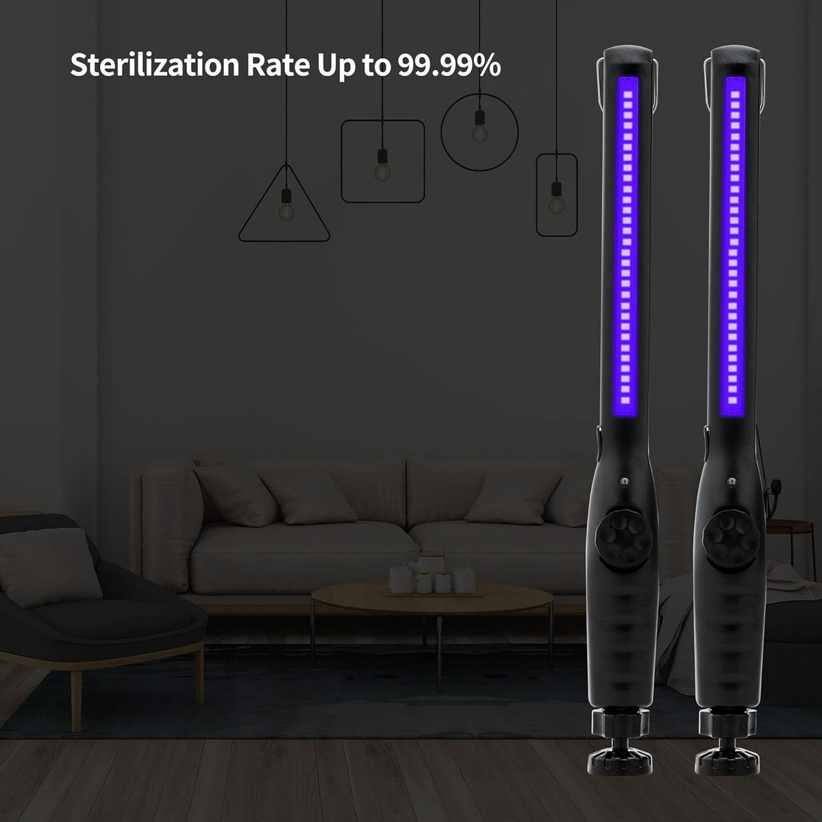 UV Light Sanitizer – Portable UV Light Wand – Rechargeable Handheld Device for Reducing Bacteria