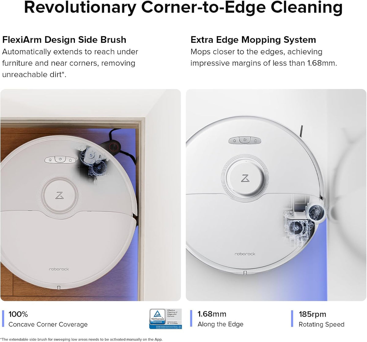 roborock S8 Max Ultra with Auto Water Refilling and Drainage System Robot Vacuum and Mop, FlexiArm
