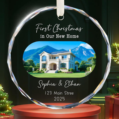 House Warming Gifts New Home Ornament Personalized First Home Christmas Ornaments 2025, New Home