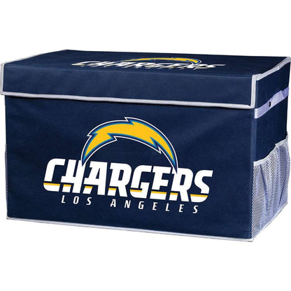 NFL Los Angeles Chargers NFL Team Licensed Collapsible Storage Footlocker Bin Smallnfl Team