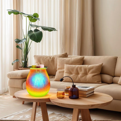 Dicimi Wax melt Heater, Electric Fuel Heater, Glass Wax Heater - for Home, Kitchen, Living Room