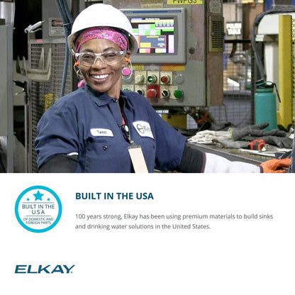 Elkay Wall Mount High Efficiency ADA Cooler Non-Filtered Refrigerated Stainless