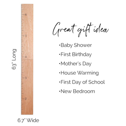 Wood Growth Chart for Wall - Growth Chart Wood Growth Chart for Kids Wooden Ruler Growth Chart