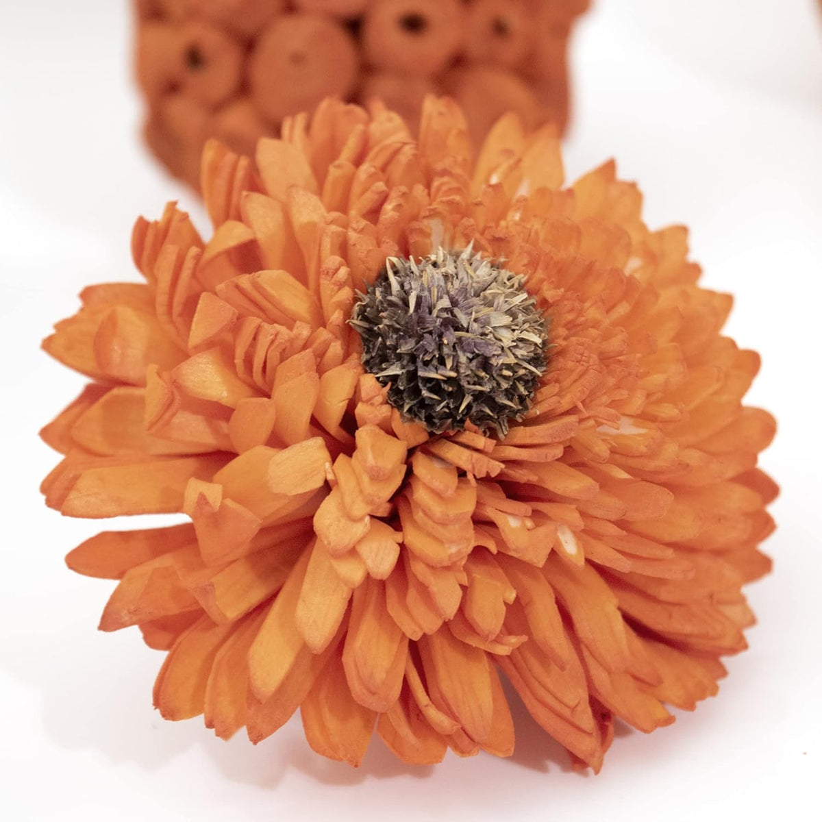 ANDALUCA Orange Decorative Vase Filler Bag with Mini Pumpkins, Orbs, Balls & Flowers Bowl Filler