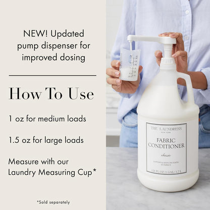 The Laundress Signature Fabric Conditioner Classic, Concentrated Fabric Softener Liquid, Soften