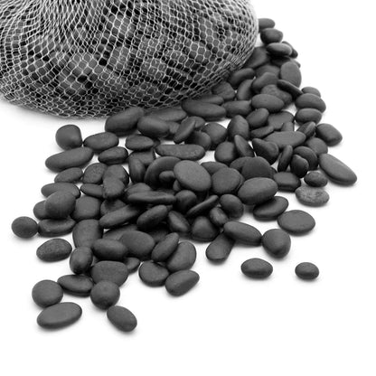 Royal Imports 30LBS River Rocks Decorative Ornamental Pebbles, Garden Landscaping Stones, Gravel
