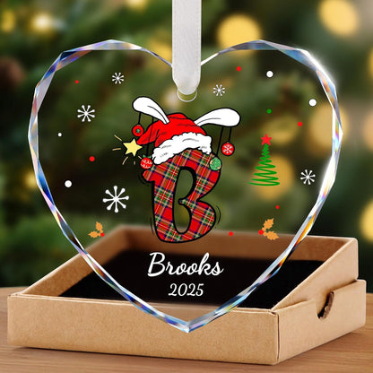 Personalized Christmas Ornaments, Name Ornaments for Christmas Tree, Custom Letter Christmas