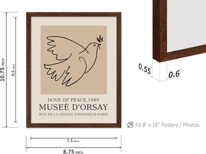 Poster Master Vintage Poster - Retro Minimalist Print - Gift for Artist, Friend - Dove Of Peace