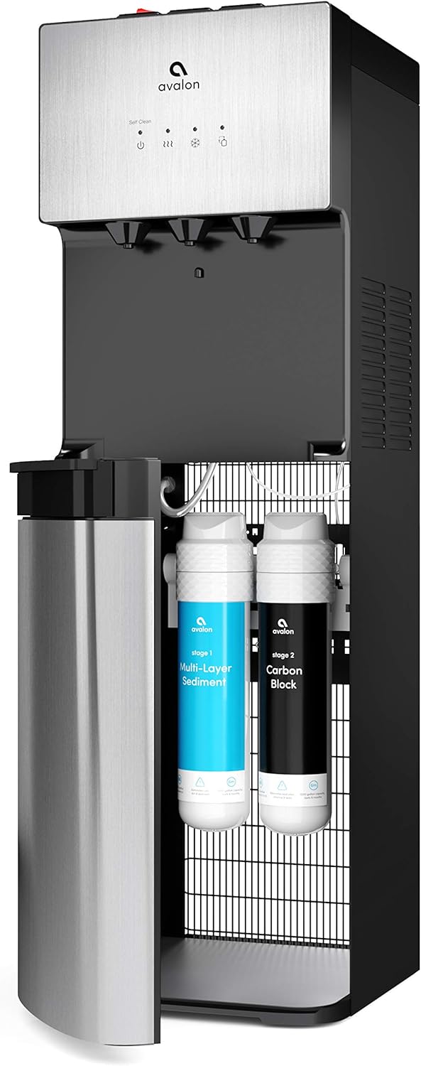 Avalon Genuine 2 Stage Replacement Filters For All Avalon Branded Bottleless Water Coolers NSF