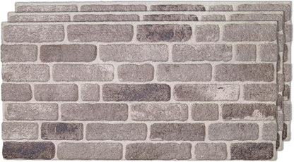 IZODEKOR 3D Wall Panels Brick Effect - Cladding, Stone Look, Styrofoam Facing for Living Room