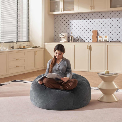 Bean Bag Chair 3Ft, Memory Foam Filled, Large Beanbag Chairs for Adults and Teens, Soft Sofa with