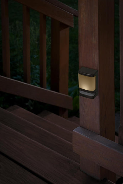 BL625-3 Motion Sensing Stair and Deck Light, LED, Battery Operated, Dusk to Dawn Sensor, 30 Seconds
