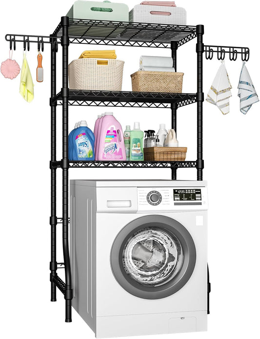 Ulif U8 Laundry Room Storage Organizer, Over The Washer and Dryer Storage Shelves for Laundry