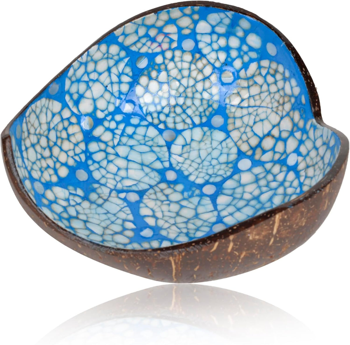 Coconut Bowls Decorative Candy Dish - Heart Acai Bowl, Natural Wooden Candy Dish, Key Bowl Holder