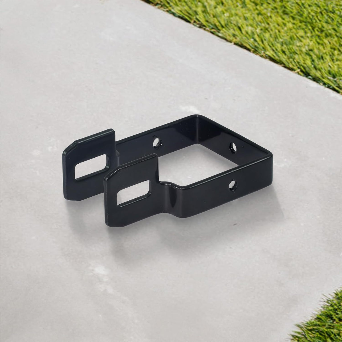Fencer Wire Heavy Duty Garden Fence Bracket, Metal Steel Connector for Post and Panel Connection