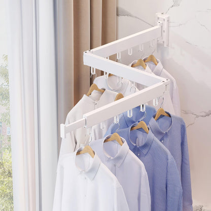 Clothes Drying Rack Wall Mounted,Drying Rack Clothing,Clothes Hanging