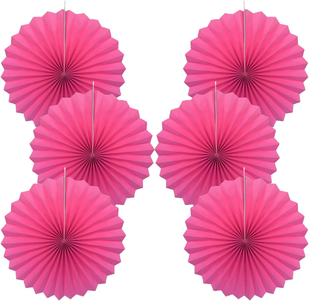 Red Graduation Party Decor,Girls Party Decorations ,Party Supplies Party Fans 16in, Anniversary