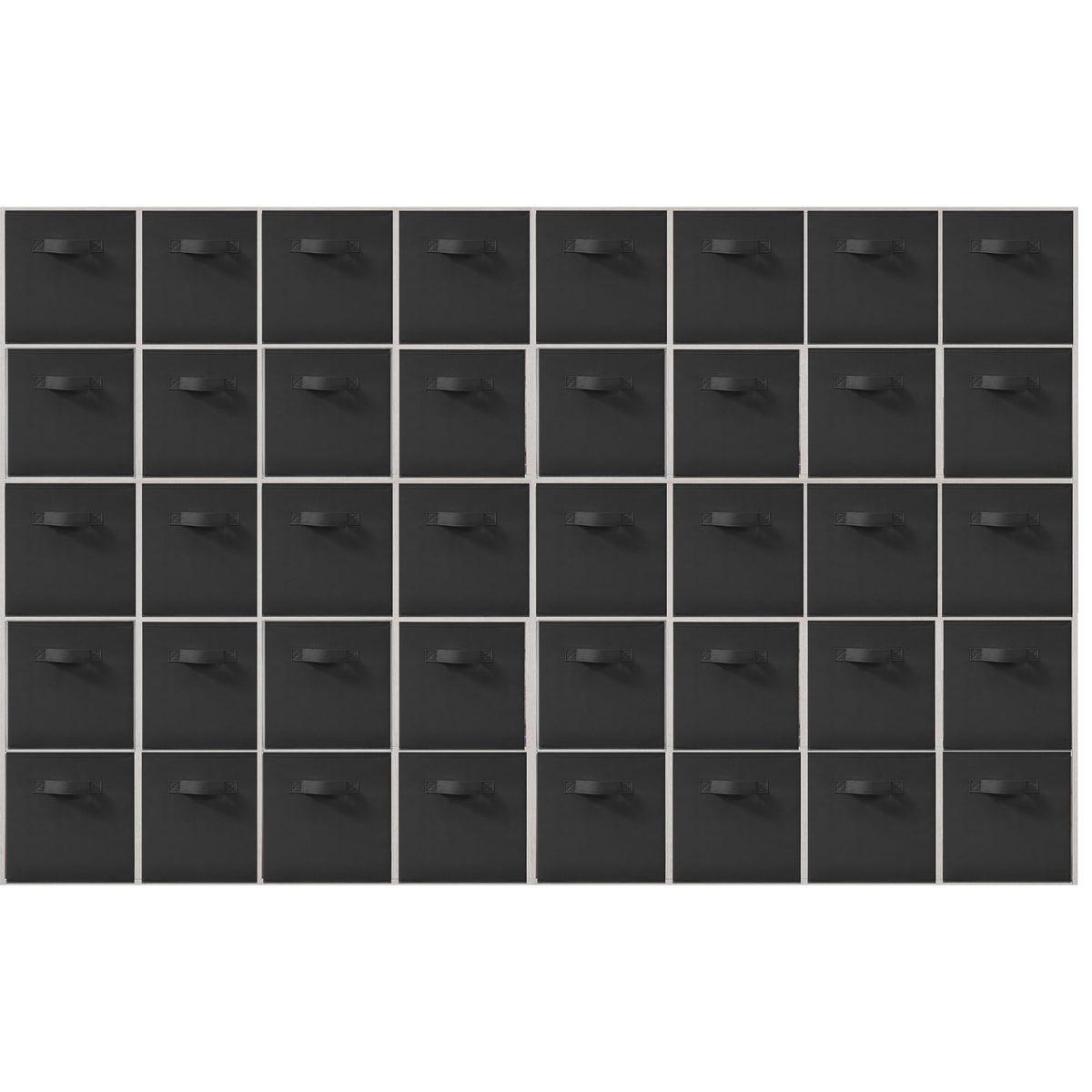 STORAGEIDEAS Storage Bins, 11 Inch Fabric Storage Cubes, Collapsible Cube Storage Box, Fabric
